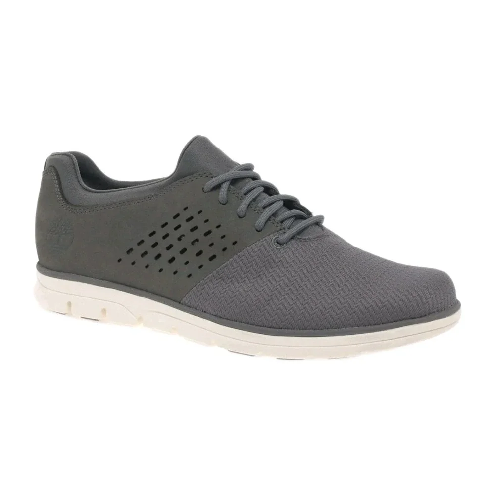 Timberland Men's Bradstreet Mixed Media Oxford Graphite Shoes US Sz 8 NEW! $168